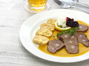 local delicacies in prague Svickova-na-smetane